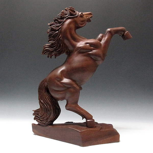 銅の馬の置物、特大の奔馬の贈り物、風水の馬+